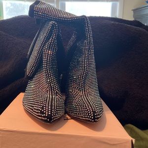 AKIRA DIEM-DUP STILETTO BOOTIES